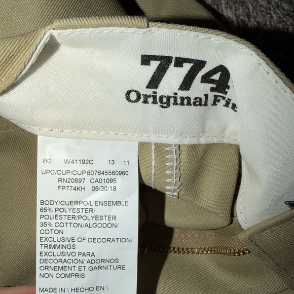 Dickies Men's Khaki Chinos - Picture 4 of 6